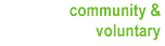 community and voluntary